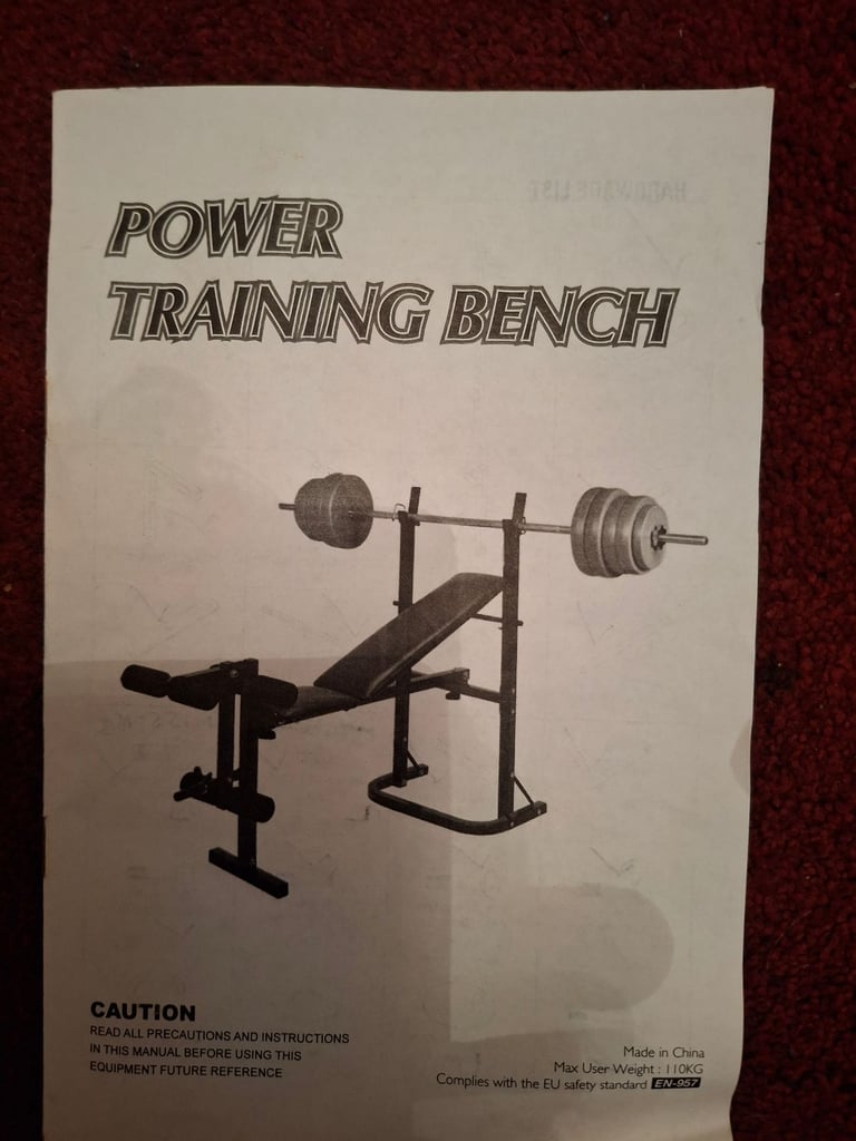 image for POWER TRAINING BENCH 