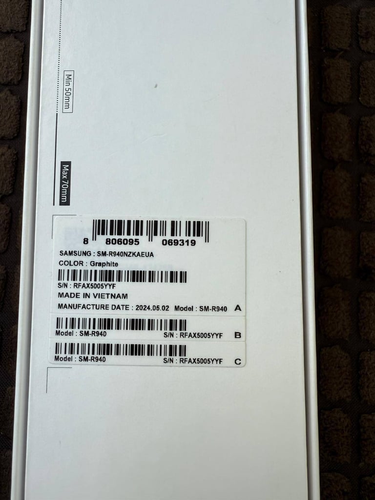 Samsung watch 6 bluetooth 44MM graphite