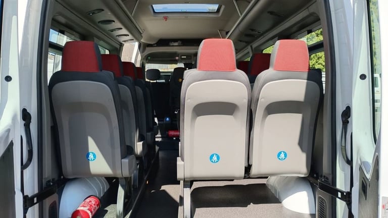 2018 Renault Master 17 SEAT MINIBUS LWB MEDIUM ROOF LM35 145 PS With 6 speed Gearbox, Auto Ligh M...