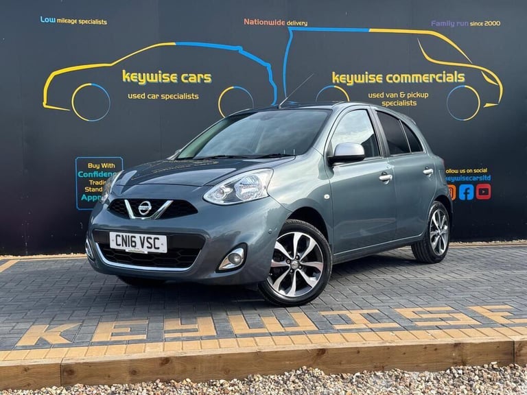 2016 Nissan Micra 1.2 n-tec Euro 6 5dr HATCHBACK Petrol Manual