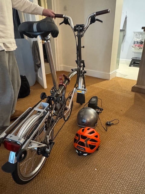 Brompton bike C line 6 