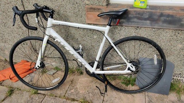 Carrera Virtuoso Mens Road Bike White, Size-L in Blackford