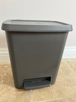 Grey pedal bin 