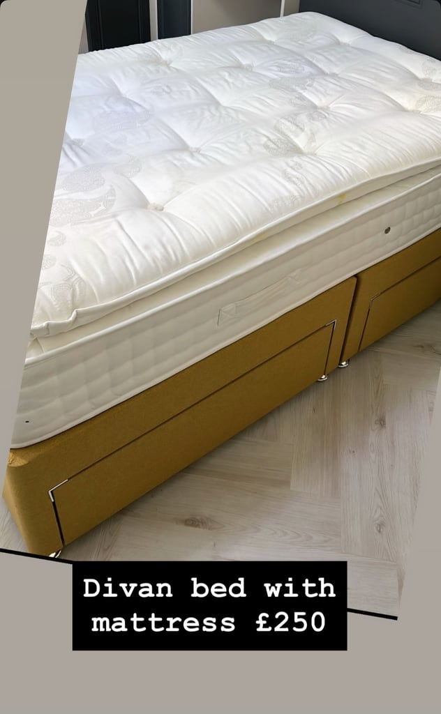 Size down from double Mattress with divan base 