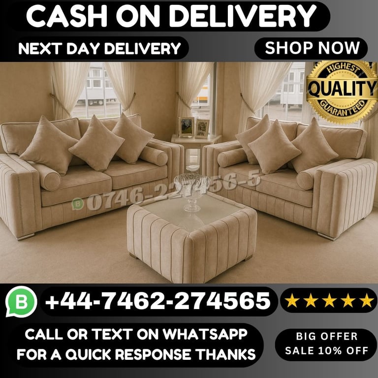 🎄 Christmas Sale: Lilly Sofas Available with Cash on Delivery! 🚚