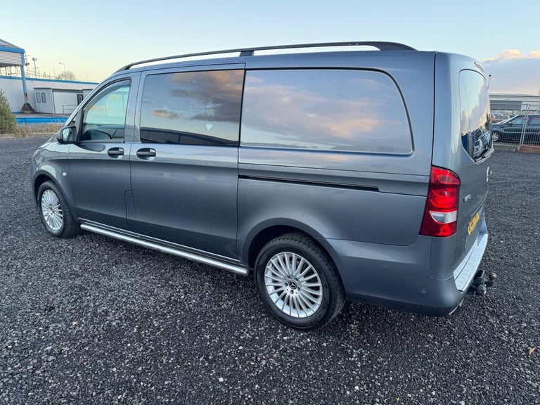 2018 Mercedes-Benz Vito 2.1 116 CDI Sport Crew Van Double Cab 5dr Diesel G-Tronic+ RWD L2 Euro 6 ...