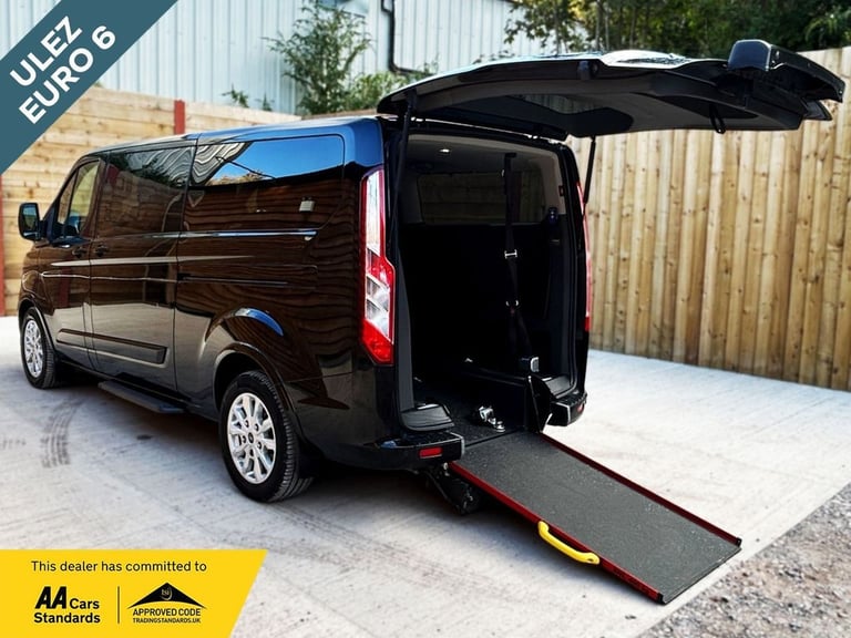 image for 2019 Ford Tourneo Custom L2 LWB 5 Seat Twin Wheelchair Accessible Disabled Access Vehicle WAV MPV...