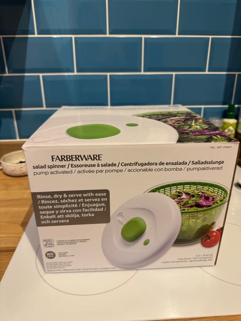 image for Faberware salad spinner *sealed* 