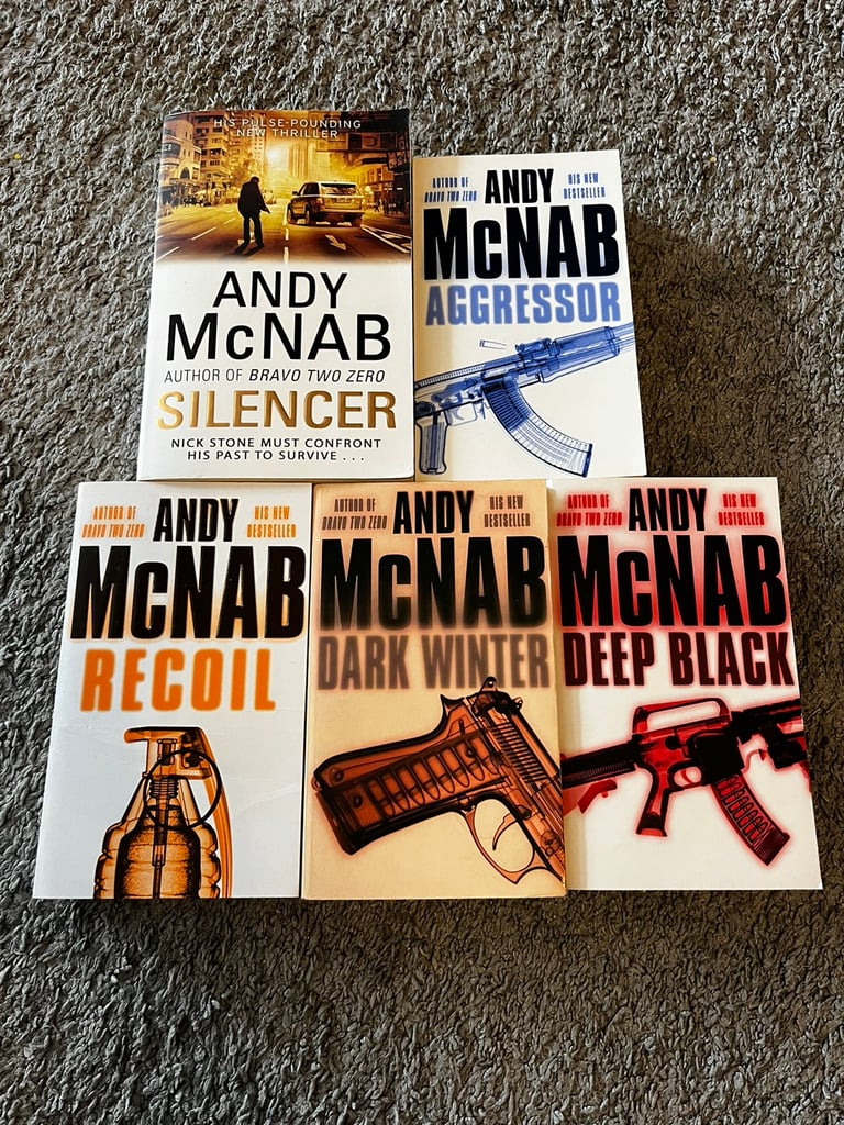 image for  £1.00 📚EACH Andy McNab books or £4 for the 5 books,l