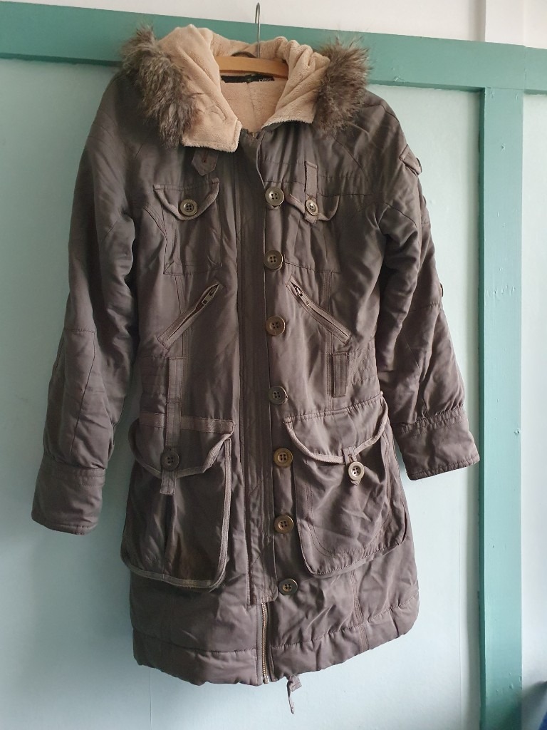 Ladies Next Brown coat size 10