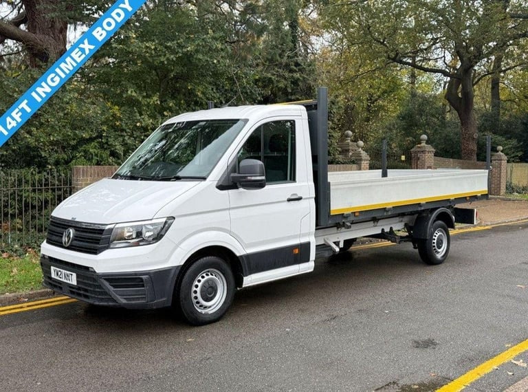 2021 21 VOLKSWAGEN CRAFTER 2.0 TDI CR35 STARTLINE 140BHP EURO 6 L3 LWB 14FT DROP