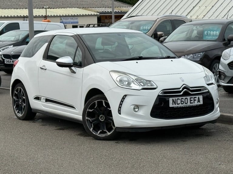 2010 Citroen DS3 1.6 VTi White Hatchback 3dr Petrol Manual Euro 5 (120 ps) Hatchback Petrol Manual
