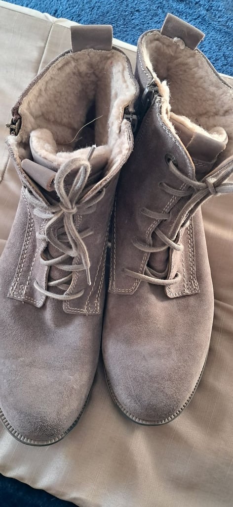 Ladies quality Joseph Siebel suede Chelsea boots 8