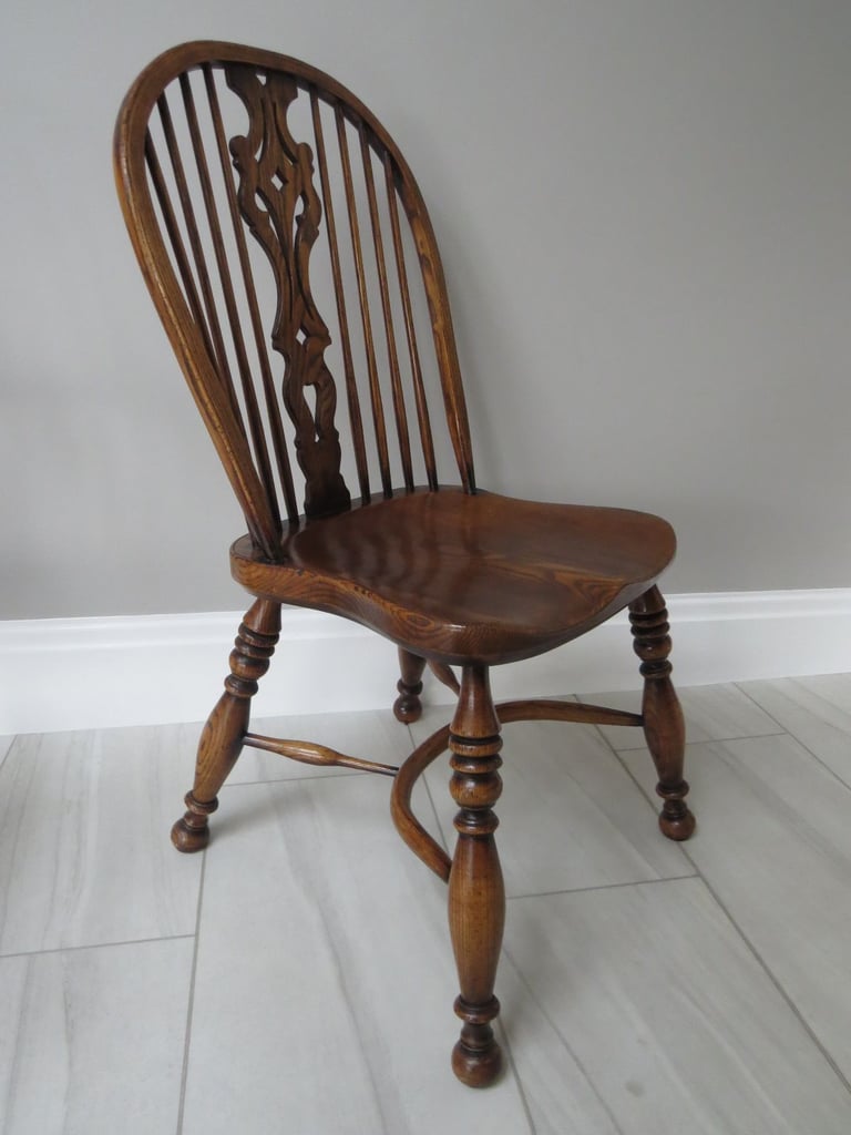 10 x wooden dining chairs