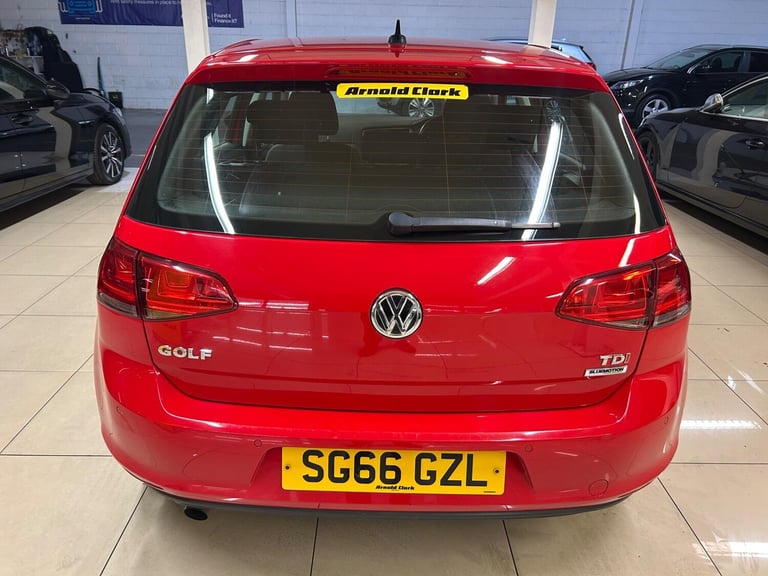 2016 Volkswagen Golf 1.6 TDI BlueMotion Tech Match Edition Euro 6 (s/s) 5dr HATCHBACK Diesel Manual