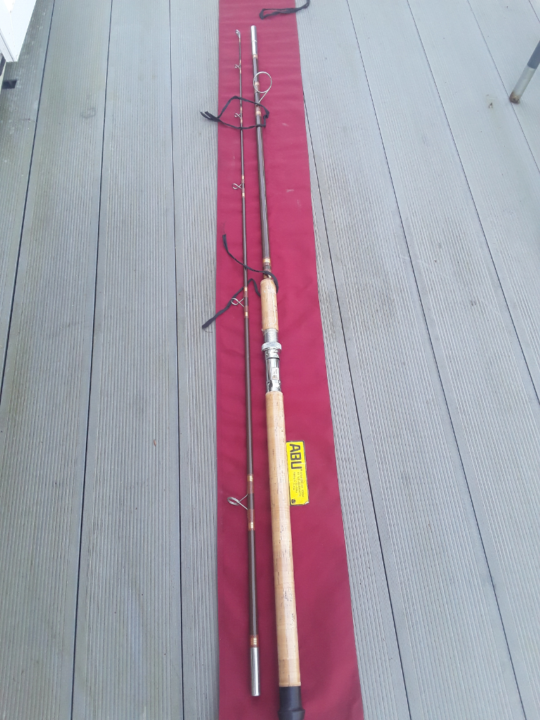 Vintage Heavy Duty Fishing Rod and Real 