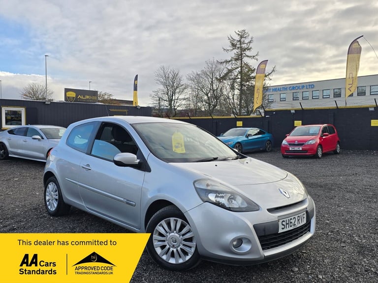 2012 Renault Clio 1.2 16V Expression+ 3dr HATCHBACK Petrol Manual