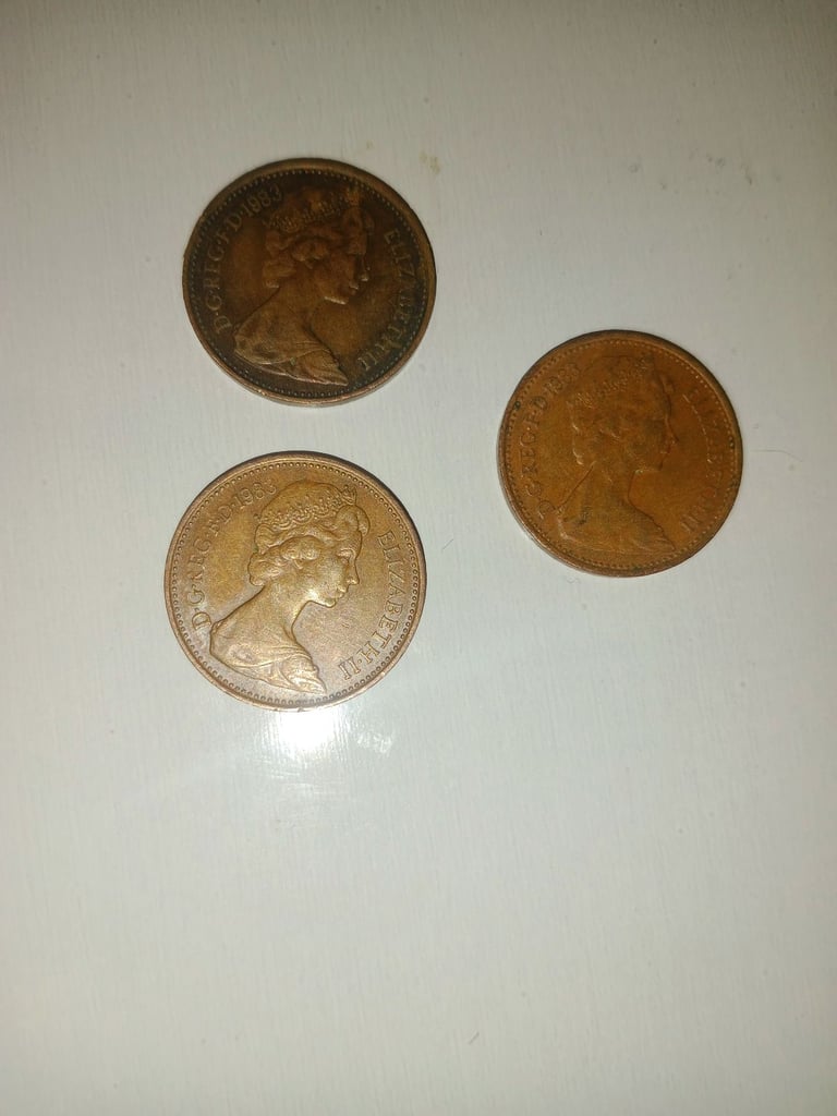 image for Genuine & Rare | 1983 | 1p Coin | One Penny | Elizabeth Ii