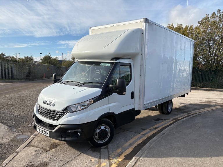 2021 Iveco Daily 3.0 35-160 euro6 twin rear wheel manual 15ft Luton box van