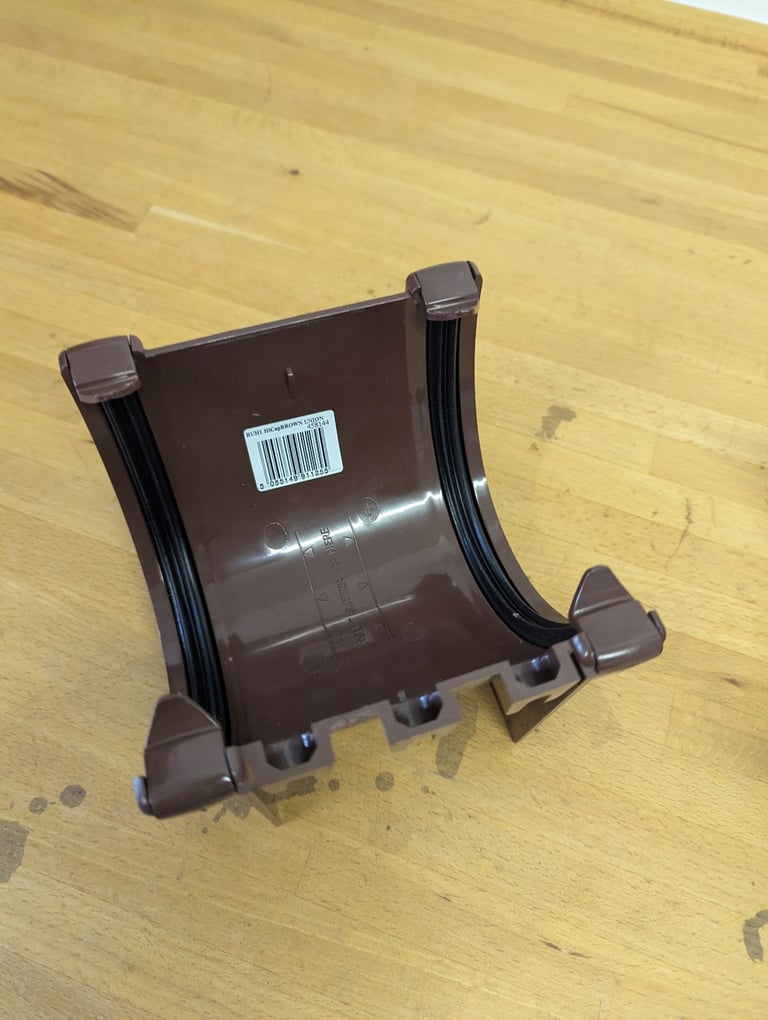 FloPlast  115mm Gutter connector x3