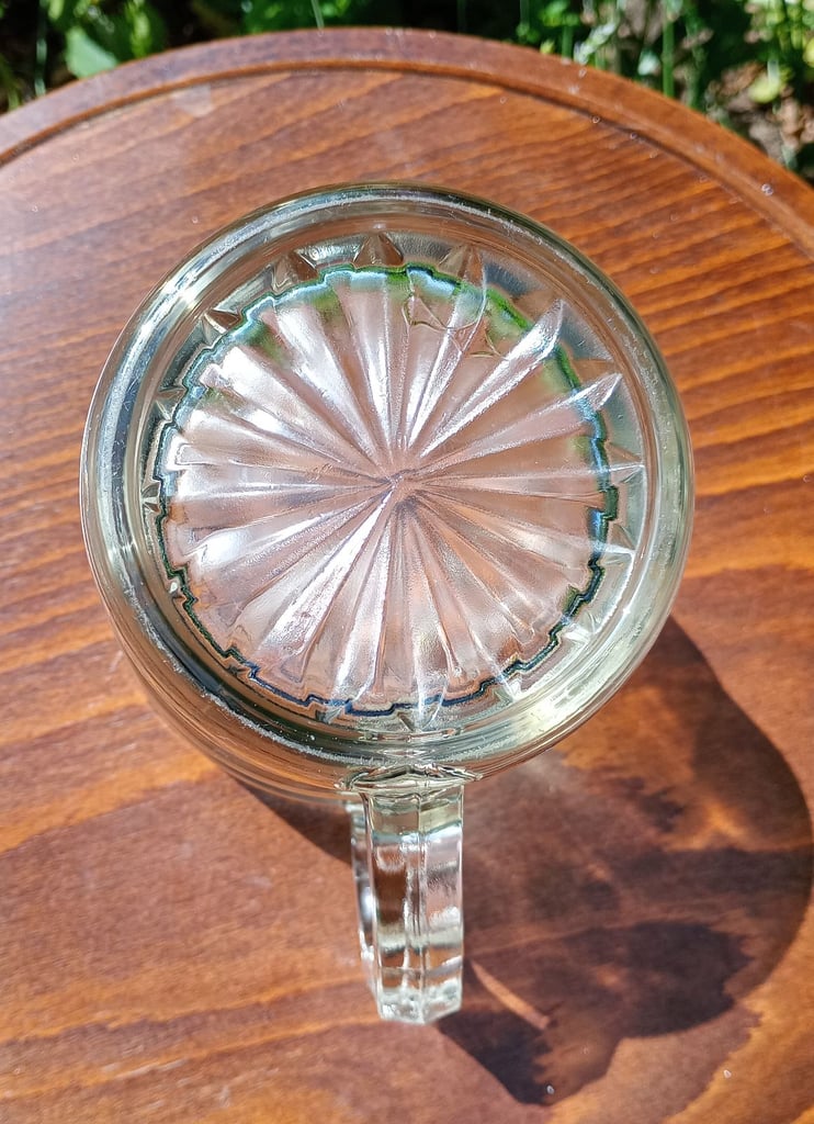 Vintage Pressed Glass Jug