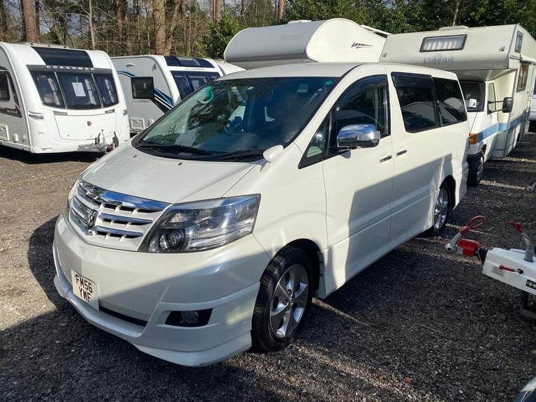 TOYATA ALPHARD CAMPER - 06/56 - 67K MILES - AUTO - HIGH SPEC - BARGAIN 