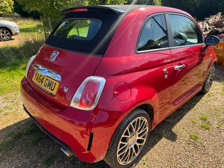 Abarth, 500, Convertible, 2015, Manual, 1368 (cc), 3 doors