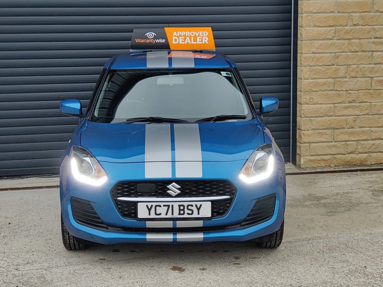SUZUKI SWIFT; HYBRID; APPLE &amp; ANDROID CAR PLAY; BLUE; ULEZ COMPLIANT;-5 DOOR;