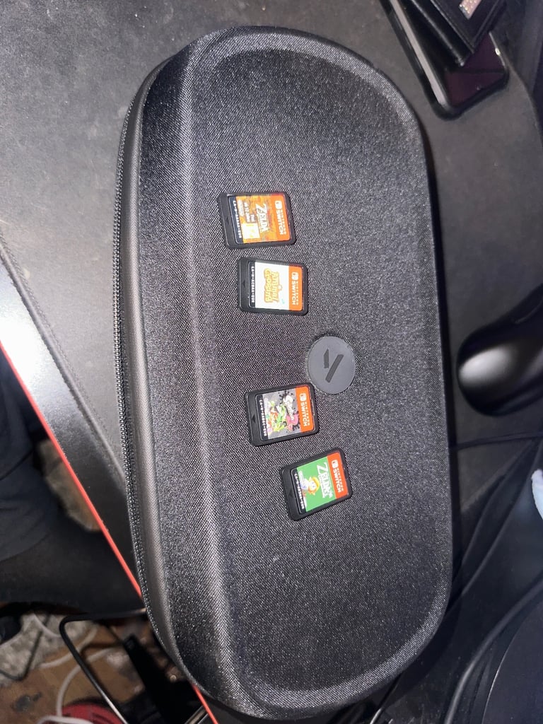 Nintendo switch 2 plus games and case
