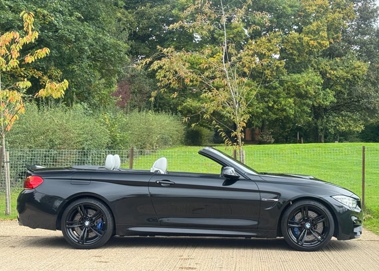 BMW M4 3.0 PETROL BI-TURBO AUTO DCT 2DR CONVERTIBLE ULEZ 2015 [15] BLACK