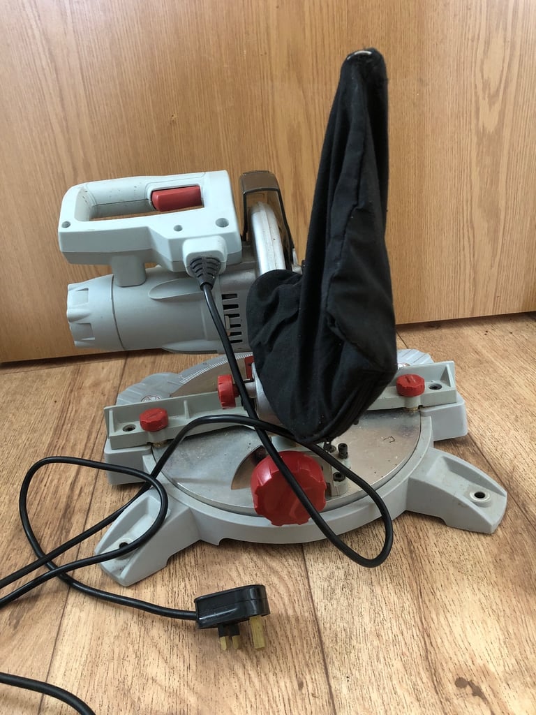 Performance Power NLE210MS 1400W Compound Mitre Saw 210mm Blade – Fully Working