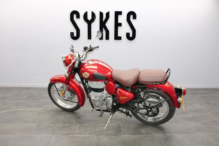 Brand New Classic 350 In Madras Red 