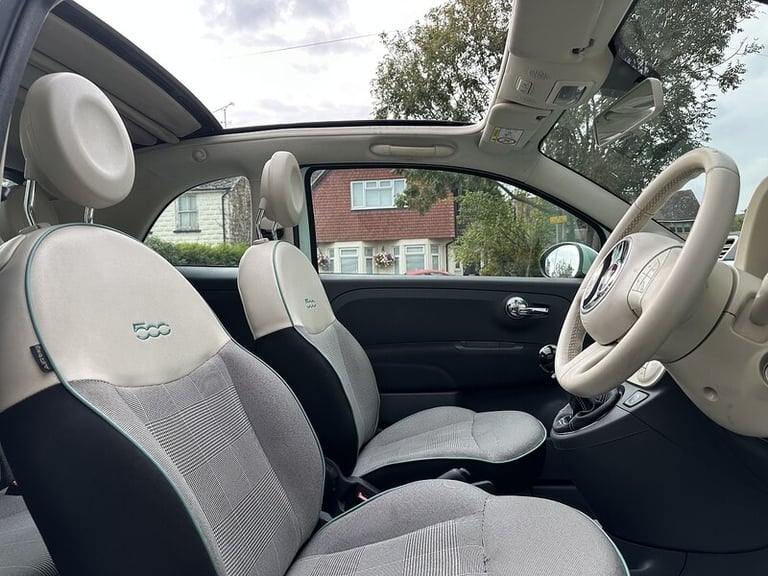2015 Fiat 500C TwinAir Lounge Convertible Petrol Manual