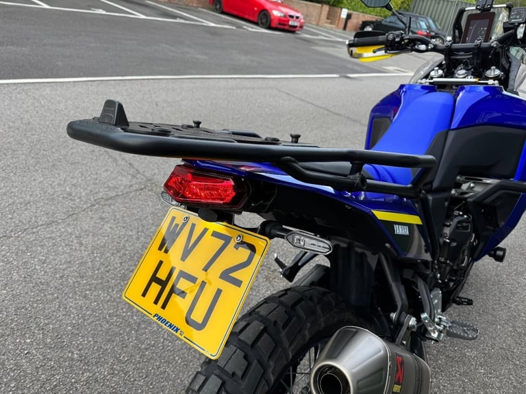Yamaha Tenere 700 World Raid 2022 Blue 2300 Miles Full History Loads of Extras