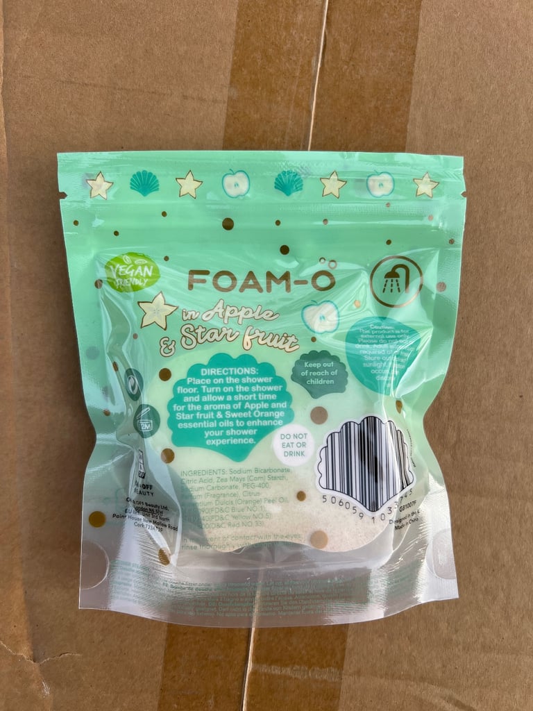 3 x Foam O Shower steamer refresh 