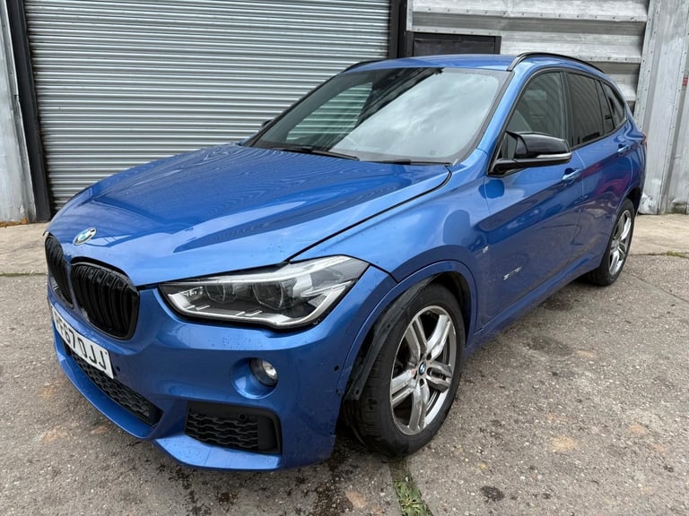 2018 67 REG BMW X1 SDRIVE18I M SPORT AUTO 1.5 TURBO DAMAGED REPAIRABLE SALVAGE