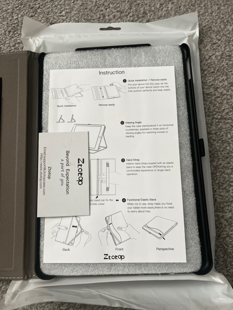 Ipad Air Case- Dark Grey 