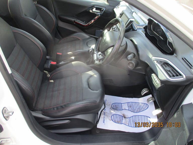 2016 Peugeot 208 1.2 PureTech 110 GT Line 5dr HATCHBACK Petrol Manual