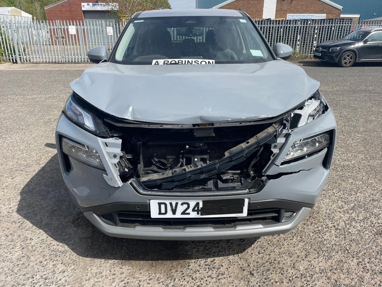2024 NISSAN X TRAIL ACENTA PREM E-POWER AUTO 24 REG accident damaged salvage 