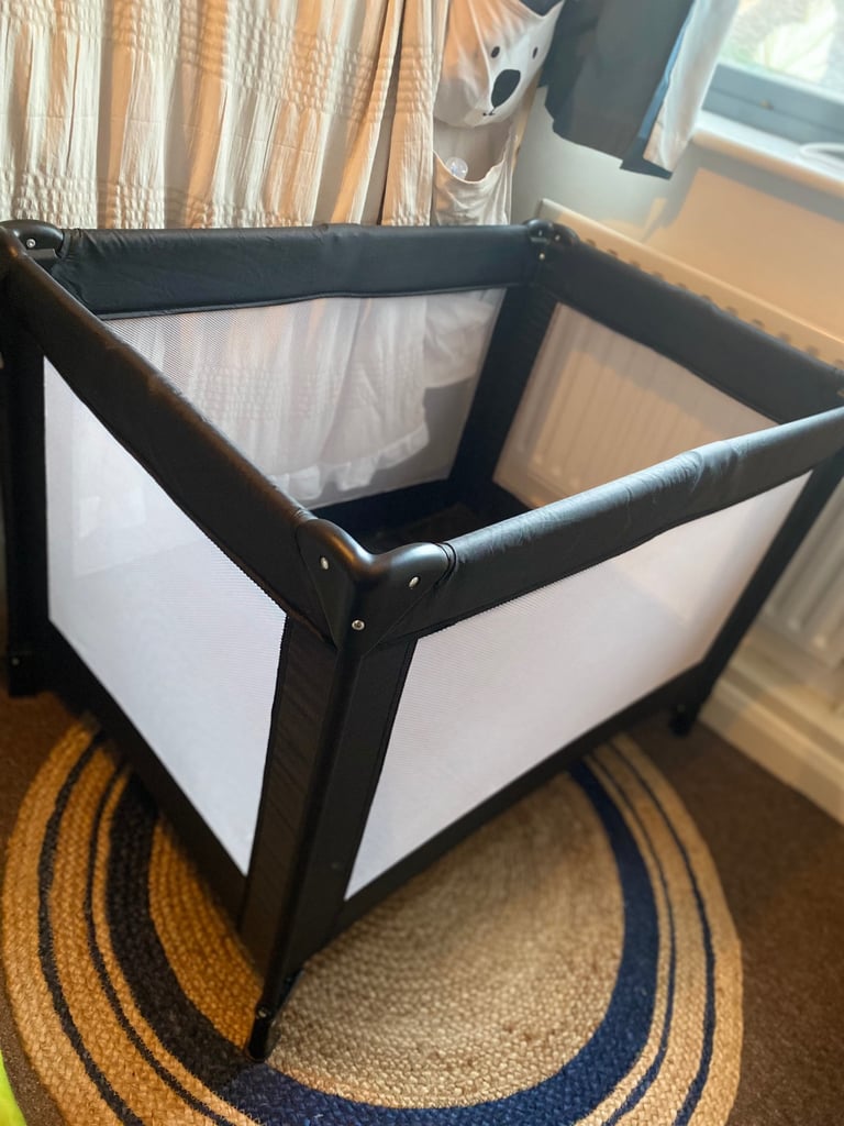 image for Travel cot bed foldable