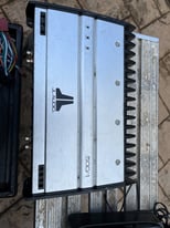 Car amplifiers and speakers 