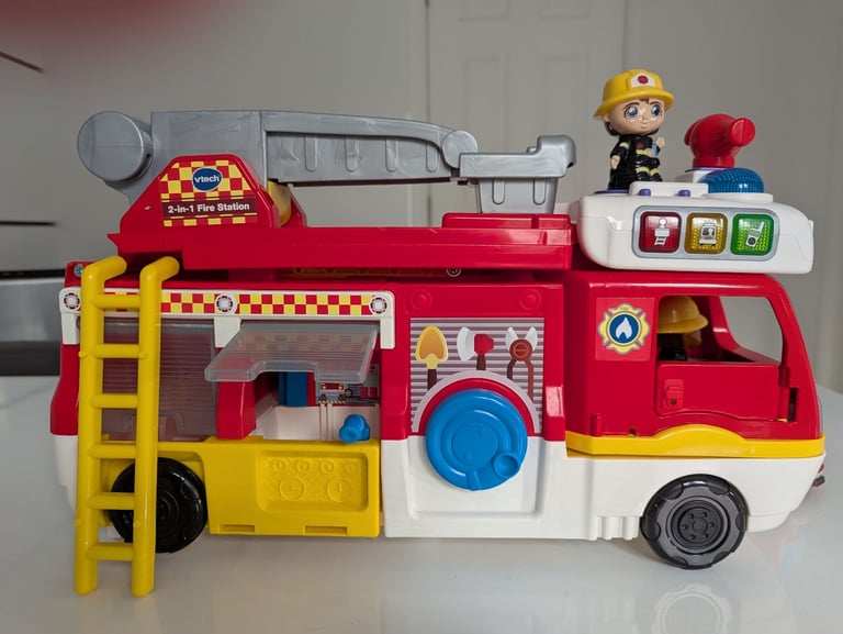 image for Vtech Toot Toot 2 in 1 Fire Station.