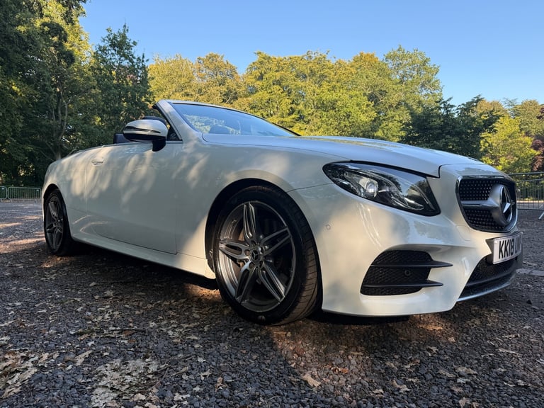 2018 Mercedes-Benz E-Class E220d AMG Line 2dr 9G-Tronic CONVERTIBLE Diesel Automatic