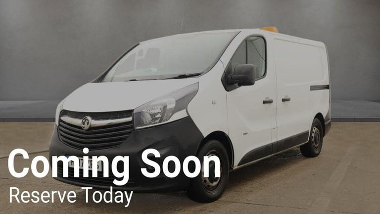 VAUXHALL VIVARO 1.6 CDTi 2900 L1 H1 Euro 6 5dr 2017