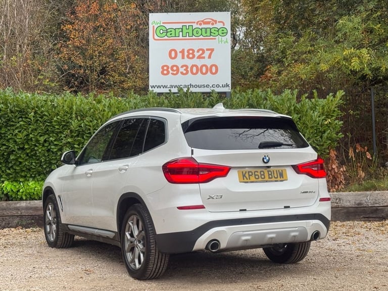 2018 68 BMW X3 3.0 30D XLINE SUV 5DR DIESEL AUTO XDRIVE EURO 6 (S/S) 
