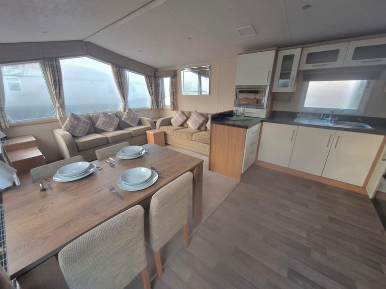 OFF SITE static caravan Scotland double glazed & heated 3bed BK Bluebird Seville
