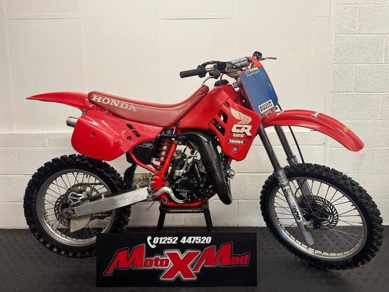 1988 Honda CR125 Classic 2 Stroke Motocross bike