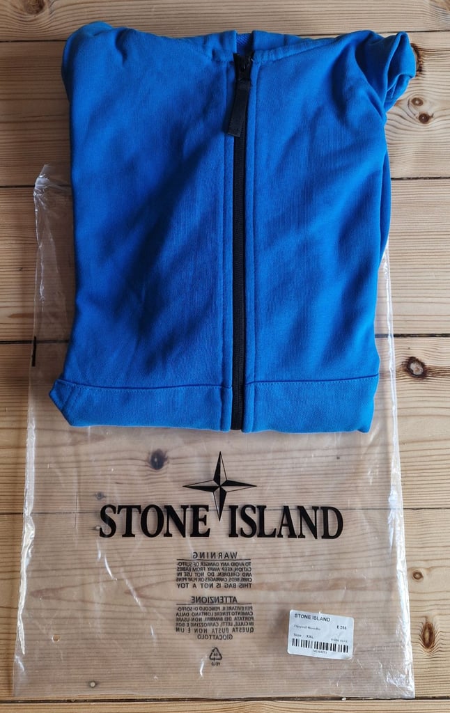 Stone Island Zip Up Hoodie