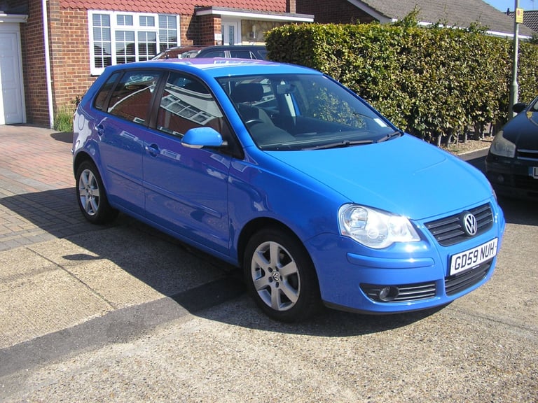 (2009) VW POLO 1.2 MATCH EDITION BLUE 5 DOOR 71000 MILES ONLY FSH ABSOLUTELY IMMACULATE