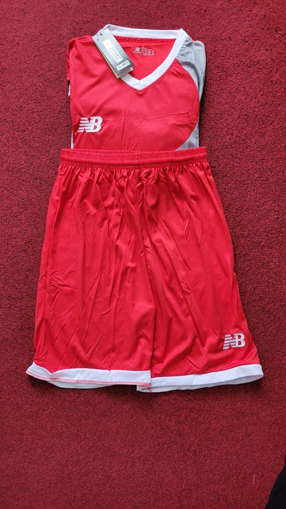 image for New balance tracksuit top and shorts 